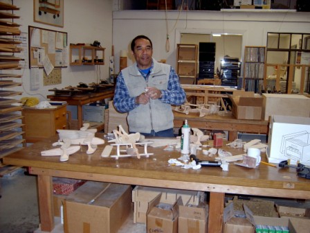 Toy Workshop making model airplanes